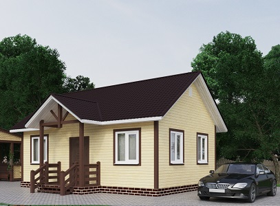 Купить дом 8 на 8 в Тихорецке цена от 826443 руб